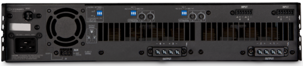 DCI4X1250DA 4CH POWER AMPLIFIER  1250W 2/4/8OHM, 70V 100V